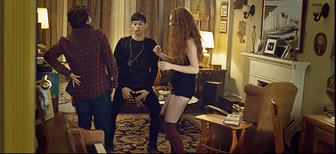 Gracie, Felix & Ms. S Dance