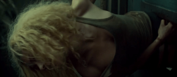 Helena slips out of her cell.