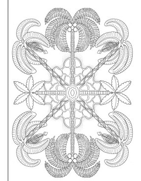 Trees of Life Colouring picture 3